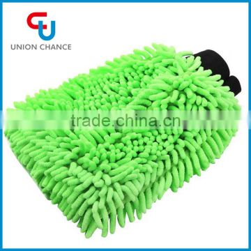 Chenille microfiber cleaning car wash glove/washing mitt