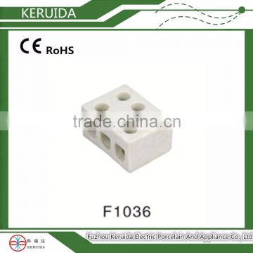 10A ceramic terminal block /porcelain connector 3 way