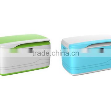 Wholesale plastic container boxes with locking lid for antiques collectibles