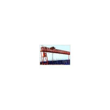 Single girder gantry crane with hook for project