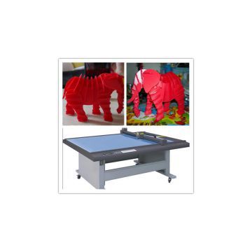 Stationery Deli Pp Pvc Flatbed Cutter Table Plotter Digital Cnc Machine