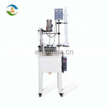 Hot Selling F-10l Single Layer Glass Reactor Price