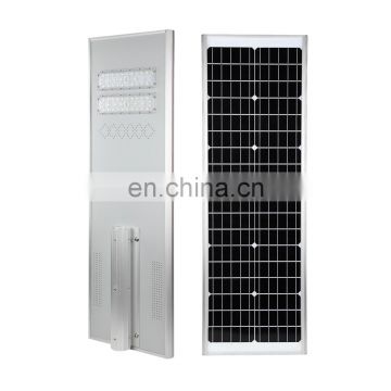 Faner factory integrated led solar street light led  60w watt zhongshan faner IP67 waterproof all in one solar street light