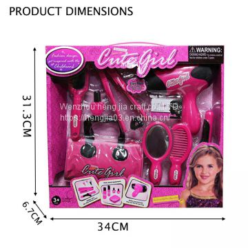 Handbag Hair Salon Tool Kids Toys Girl Pretend Play Toy Girls Toy