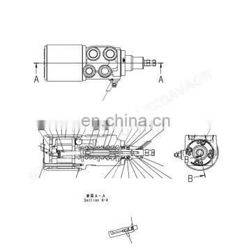 FOMI Seal Kit 330M  HD325  HD405  HD465 Excavator Seal Kit 561-40-00100 561-40-00200 For Spare Parts