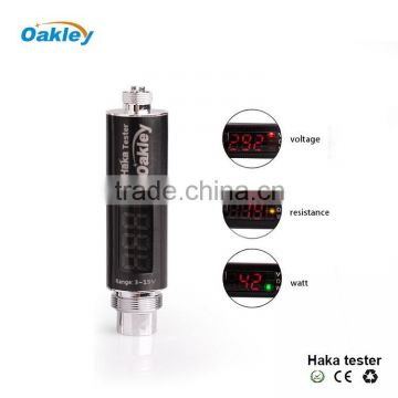 vaporizer atomizer ohm meter microchip reader digital ohm meter/voltage reader/wattage reader