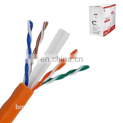 factory price utp cabo de rede ethernet cable rj45 cat6