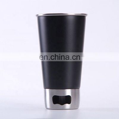 New Design Double Wall Insulated Stainless Steel Tumbler with Beer Bottle Opener