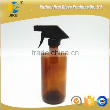 500ml amber boston glass bottle for health care products