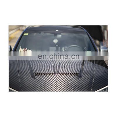 Better Looking Military Quality 100% Dry Carbon Fiber Material Engine Hood Bonnet For AUDI RS3