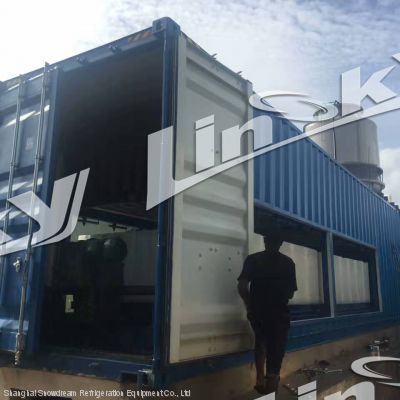 Containerized 20Ton automatic block ice machine