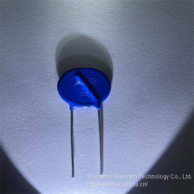 SIOV metal oxide varistors B72220-S0750K01 Leaded varistors, StandarD series