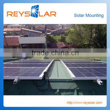 Home Slanted Roof Solar Energy Aluminum Kits Commercial Solar Mounting bracket System