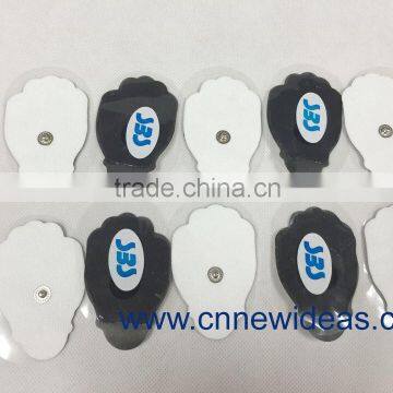 Palm shape adhesive tens ems electrode pads