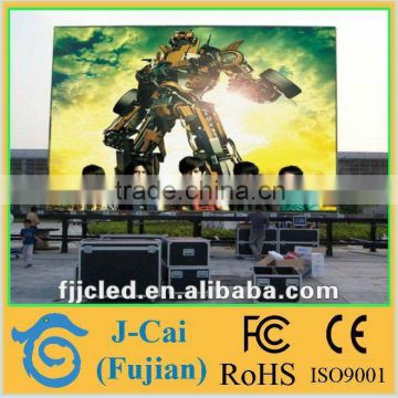 outdoor led display P10 tri color visual effect