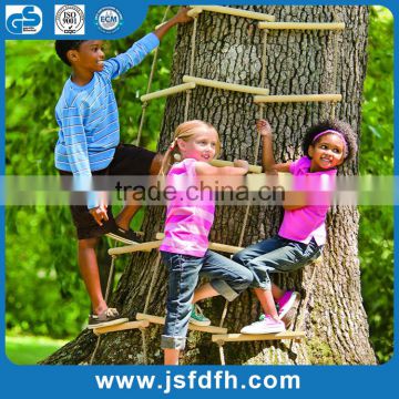2016 Hot Sales Outdoor Safety Climb Ladder Children Climbing Ladder For Entertainment System