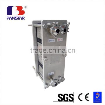 Panstar BP300B soldering flat plate epdm nbr fluoro rubber gasket heat exchanger