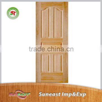 Modern wood frame sliding glass door