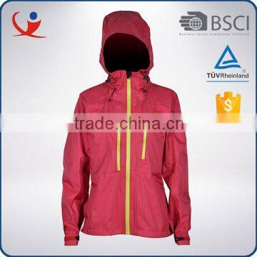 Full seam taped summer women waterproof sublimated jackets