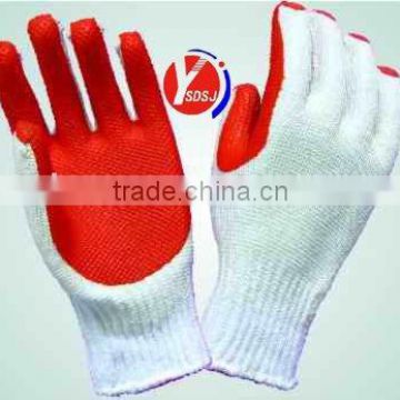 rubber coated heavy duty working gloves