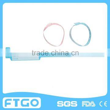 Wholesale Professional Hot Selling hospital write-on id wristbands