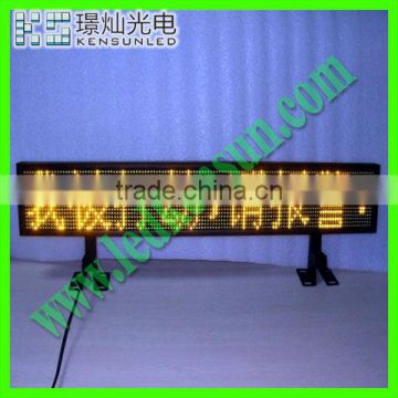 good effect P10 led sign send SOS message led screen