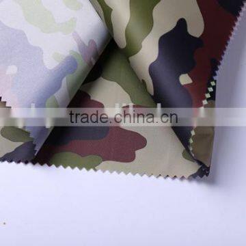 waterproof camouflage fabric UV resistant fabric for bag