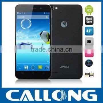 4.7 Inch JIAYU G4C Quad Core MTK6582 3000mAh IPS Retina 1280X720 1GB/4GB 3.0MP/13.0MP 3G smart phone