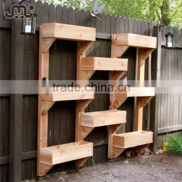 Customized large garden wooden box planter