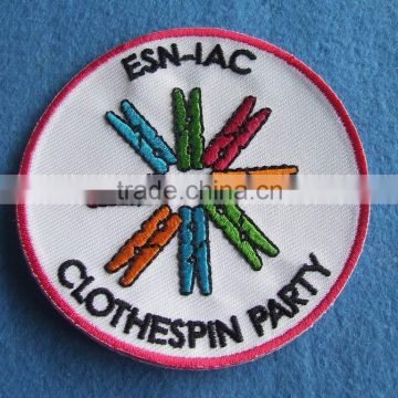 2016 top quality garment embroidery patches