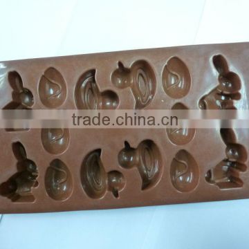 silicone chocolate mould with animal shape