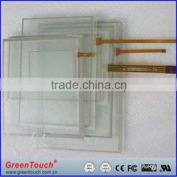 6.2 inch 4 wire resistive touch screen panel with USB or RS232 interface
