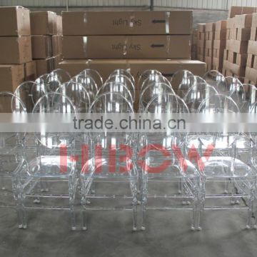 China banquet hall furniture used banquet chairs, resin florence chair H005