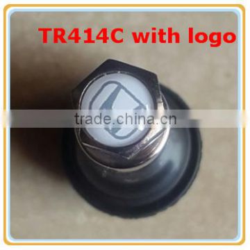 TR414C Wholesale Tire Valve Cap with Logo/Custom Logo for Tire Valve