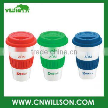 Maufacturer double wall ceramic mug
