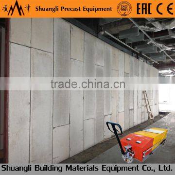prestressed Concrete light weight wall panels machine for building partition wall