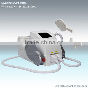 530-1200nm Best Ipl Machine / Acne Treatment Age Spot Removal Device / Ipl Epilation Hair Removal