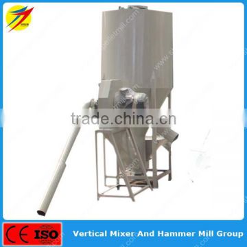 Vertical type animal feed grinder and mixer processing machine with low cost