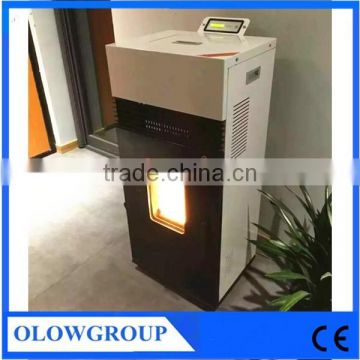 5 years warranty olive shell burning stove with radiator ,olive shell heating stove with radiator,pellet stove with radiator