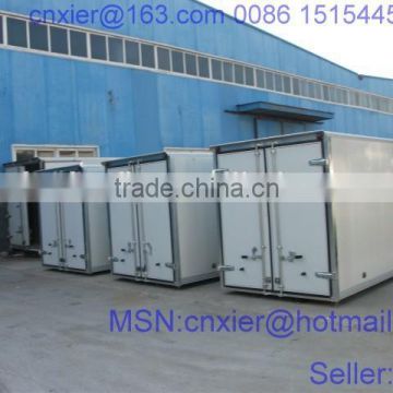 ckd panels for refrigerated truck bodies small cargo trucks hook stroke lift mobile food trailer