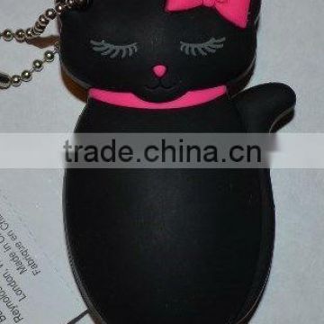 Bath & Body Works Black Cat with Pink Bow Nail Clippers On String New for Promotional Gifts