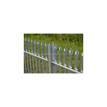 Factory sale powder coated decorative metal palisade fence panels