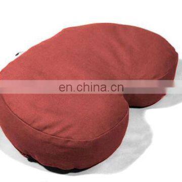 High Quality Seat Of Your Soul Buckwheat Hull Filled Crescent Meditation Cushion
