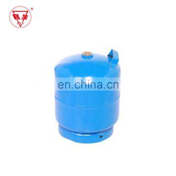 TPED DOT CE BV Empty 3Kg Lpg Bottle With Good Quality Camping Propane Tank