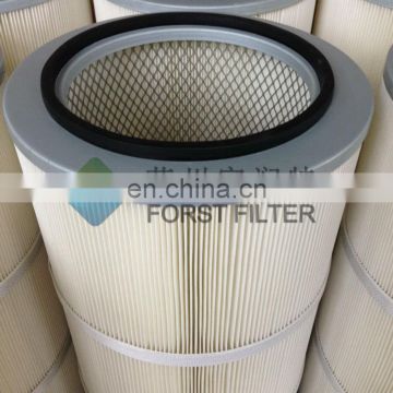 Factory directly sales PTFE washable pleated filter cartridge
