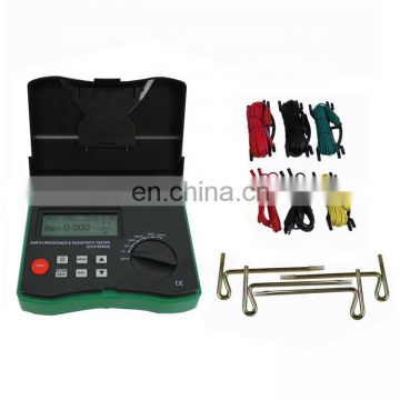 DY4300A 4-Terminal Multimeter Tester Electrical Instrument Earth Ground Resistance Soil Resistivity Tester