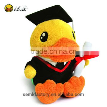 Hot sale Senior Year graduation plush animal pet toys China