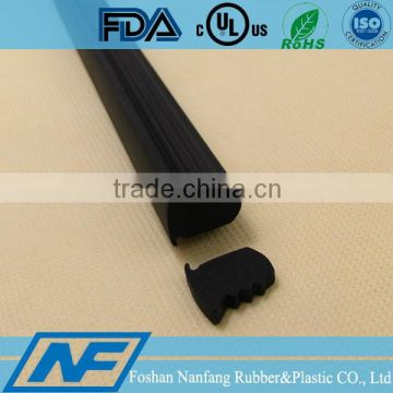custom sizes rubber protective strips