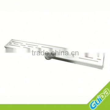 SS304 linear shower trench channel drain grate