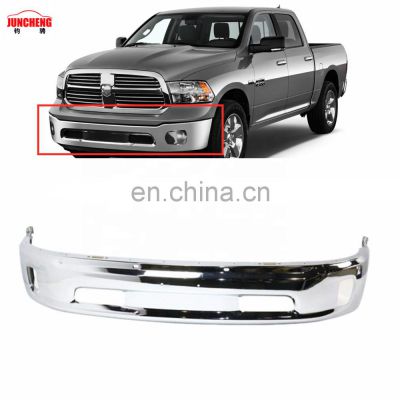 Chrome Steel Front Bumper for DODGE Ram 1500 2013-2016 auto body kits OEM68160853AB